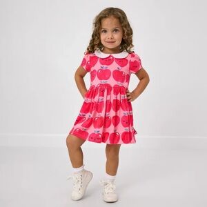 Little Sleepies Apple Pattern Dress